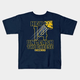 Andruw Monasterio...Unleash the Cheese Kids T-Shirt